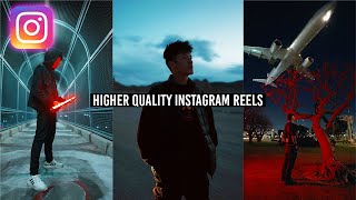 My Secret For Higher Quality Instagram Reels Export Settings Camera Settings Premiere Pro