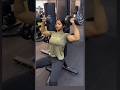 gym back shoulder 😎🤯#ful workout #short video#trending #viralreels