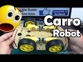 Carro Robot Arduino armado del kit Robot 4x4