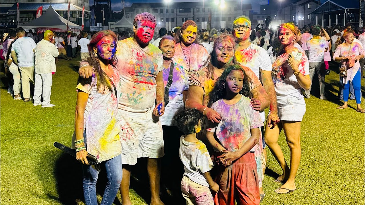 HOLI CELEBRATION EVEREST CRICKET GROUND GUYANA #2026