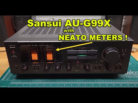 アンプ Sansui Integrated Amplifier Sansui AU-G99X Integrated Amplifier Demo - YouTube