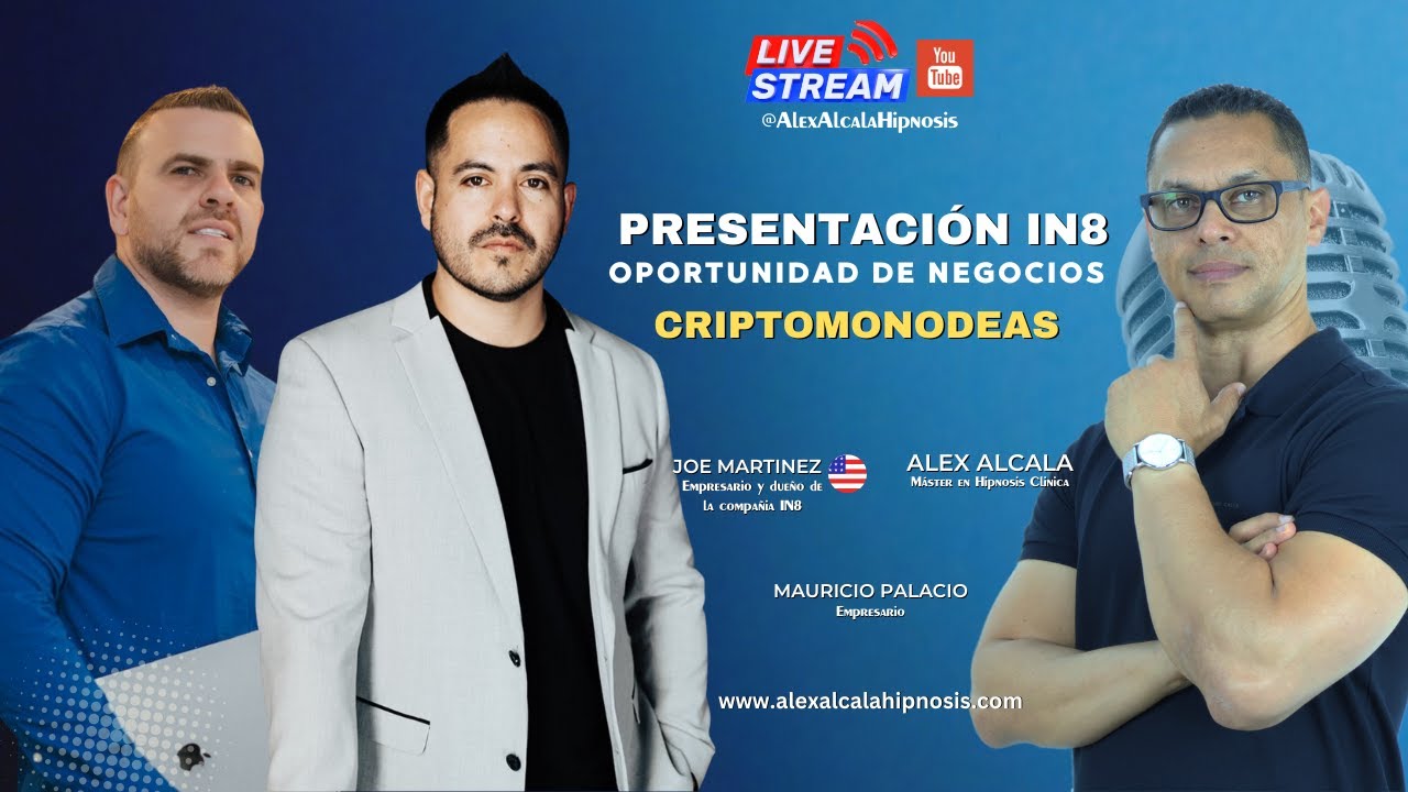 062. PRESENTACIÓN DE NEGOCIOS IN8 - Criptomonedas - YouTube