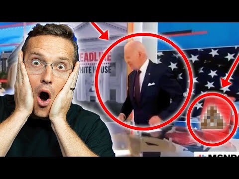 Joe Just POOPED His Pants On LIVE TV!? Biden Awkwardly WOBBLES Off-Set During LIVE Hit, Host SHOCKED