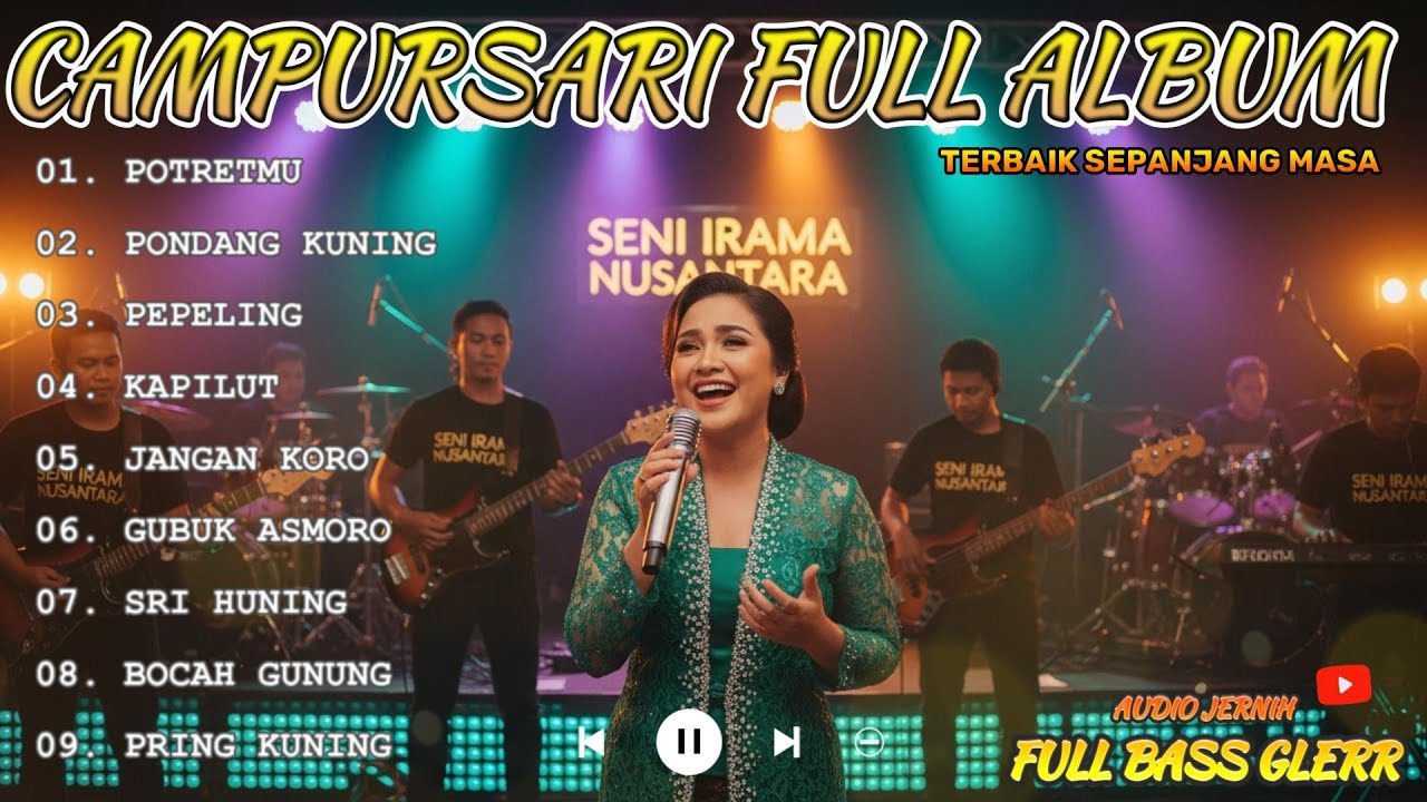TOP HITS LAGU CAMPURSARI SRAGENAN KOPLO TERPOPULER BASS GLERR
