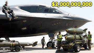 B-2 Spirit: The Process of Loading Bombs into the $2 Billion Stealth Bomber