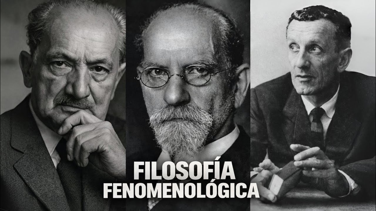 Documental 2026: Filosofía Fenomenológica - Edmund Husserl, Martin Heidegger y Maurice Merleau Ponty
