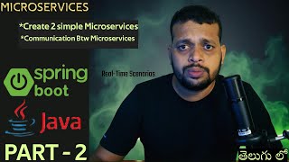 Microservice Communication using Web Client in Telugu