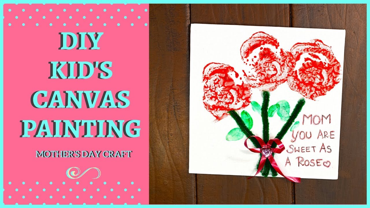 Easy Canvas Painting Ideas – 30+ DIYs for Beginners – The How To Mom