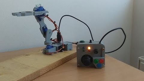 Arduino robot arm using pca9685 and sd card module