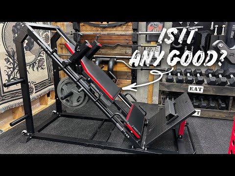 GMWD DD06 Hack squat / leg press machine review
