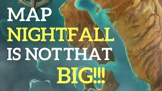 The REAL Map Size in Guild Wars: Nightfall The REAL Map Size in Guild Wars: Nightfall