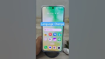 how to change language in realme mobile #realme #language #settings