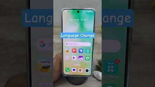 how to change language in realme mobile #realme #language #settings