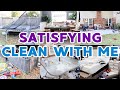*SATISFYING* CLEAN WITH ME & DECLUTTER 2021! BACKYARD TRANSFORMATION! SPEED CLEANING MOTIVATION 2021