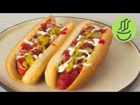 Evde Kolay Sosisli Tarifi - Hot Dog Nasıl Yapılır - Sosisli Sandviç