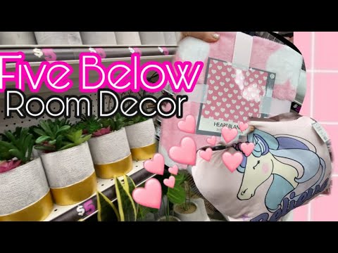 Five Below Room Decor Shopping 2020 - YouTube
