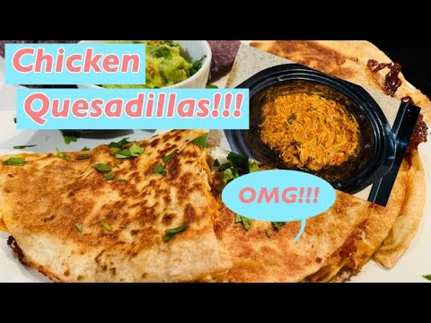 Crock Pot Queso Chicken Quesadilla Recipe