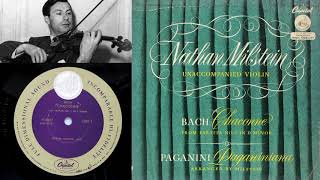 Bach: Chaconne (Milstein, violin)