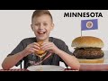 Kids Try Burgers From 10 States