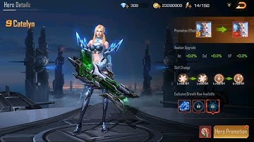 Garena Contra Returns - Catelyn - Hero Promotion S to SS