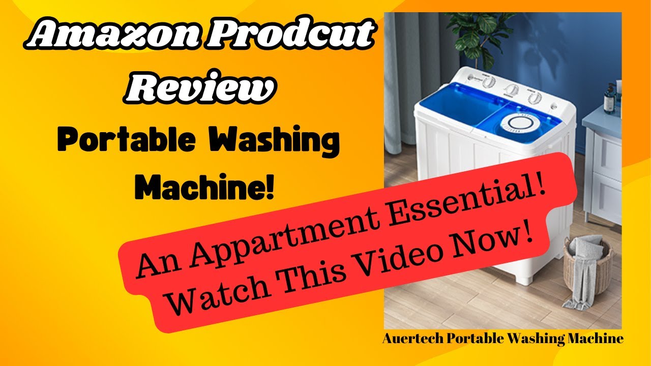 "Laundry Revolution Auertech Portable Washing Machine Review. Compact