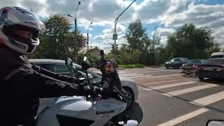 видео: Harley Davidson Sportster 1200 и Kawasaki Versys 650 Начало картинка: Harley Davidson Sportster 1200 и Kawasaki Versys 650 Начало