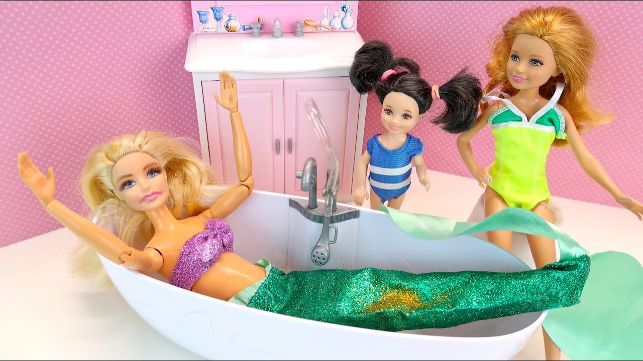Барби Стала Злой Русалкой Девочки в Шоке Мультики для детей Куклы Игрушки для девочек IkuklaTV
