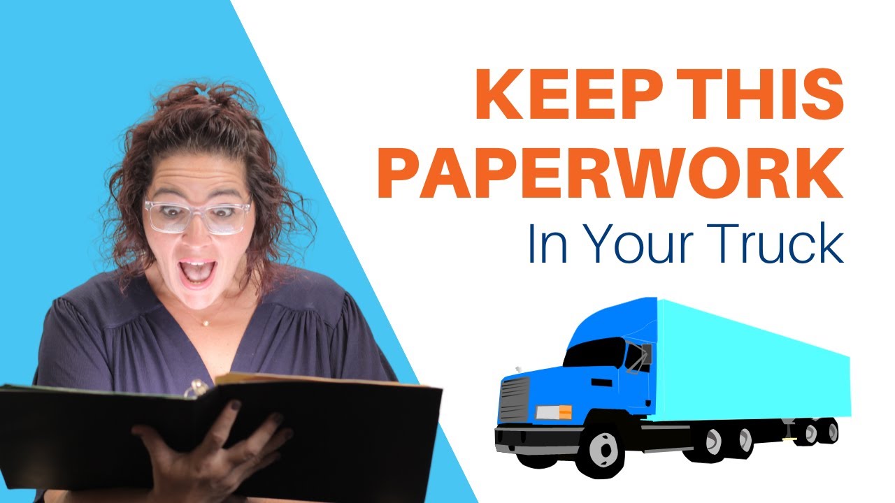 You NEED These Documents In The Cab Of Your Truck YouTube you-need-these-documents-in-the-cab-of-your-truck-youtube