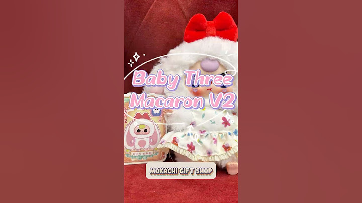 🎁 Khui hộp Macaron V2 secret #mokachi #unboxing #blindbox #giftshop #babythree
