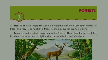 DAV  Class 5 Science Chapter 3 Forests, Part 1, Advantages of forests
