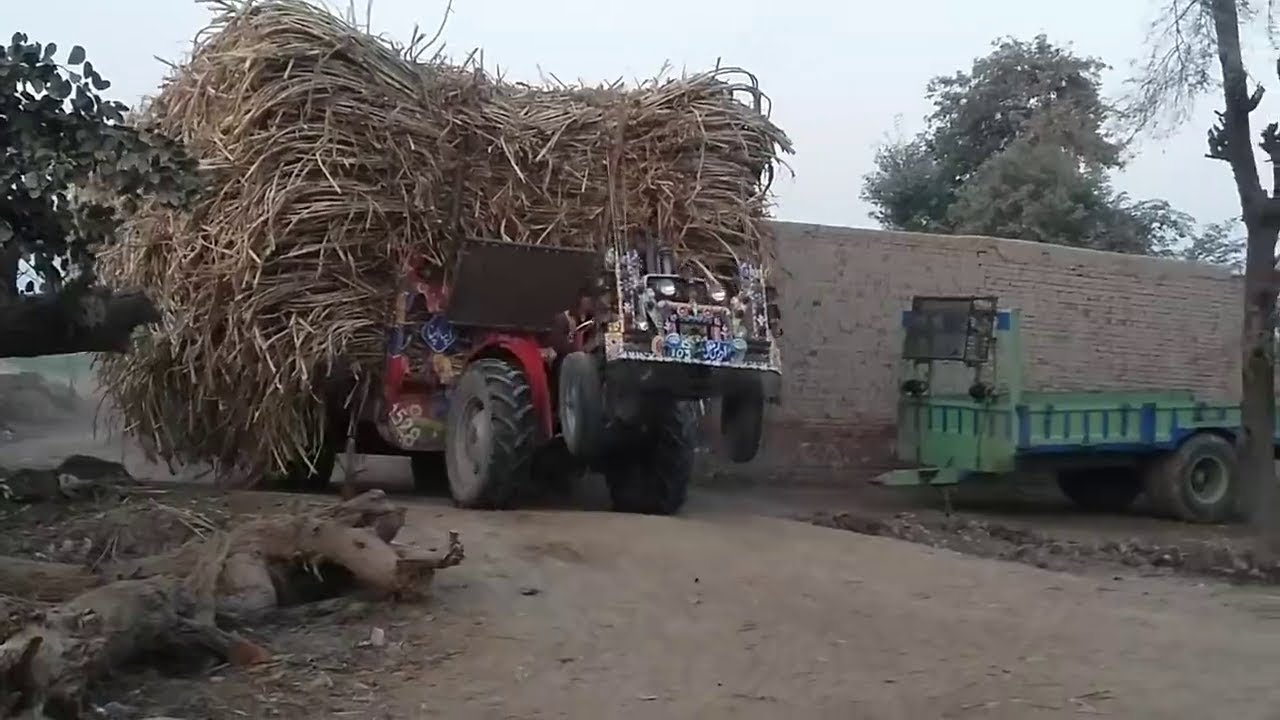 Pakistani Village Tractor Driver