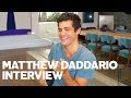 Matthew Daddario Gives RAW Interview