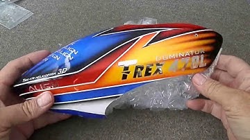 Align Trex 470LP unboxing