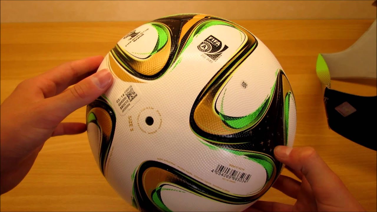 Unboxing adidas Brazuca Final Rio Official Matchball by trickCousins 