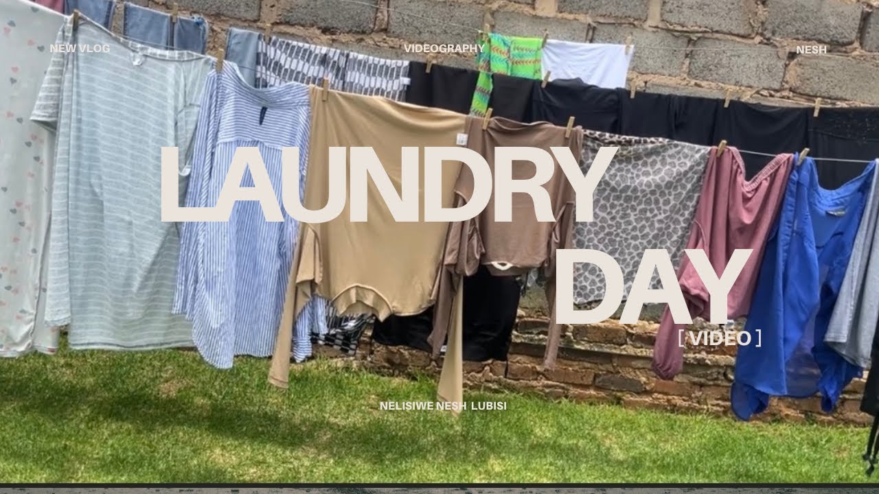 Saturday reset/ laundry/cleaning / South African YouTuber