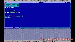 12th class computer practical in turbo c++.