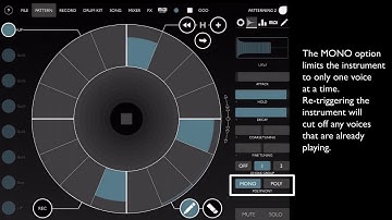 Patterning 2 - Polyphony / Mono mode.