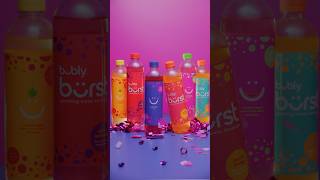 Bubly Burst, The Newest Member Of The Fam With A Burst Of Fruit Flavor Is Here