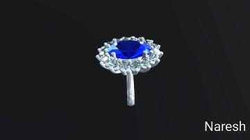 3D Diamond Real Time Render in Unity3d