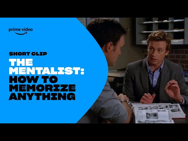 How to remember Anything - The Mentalist S2