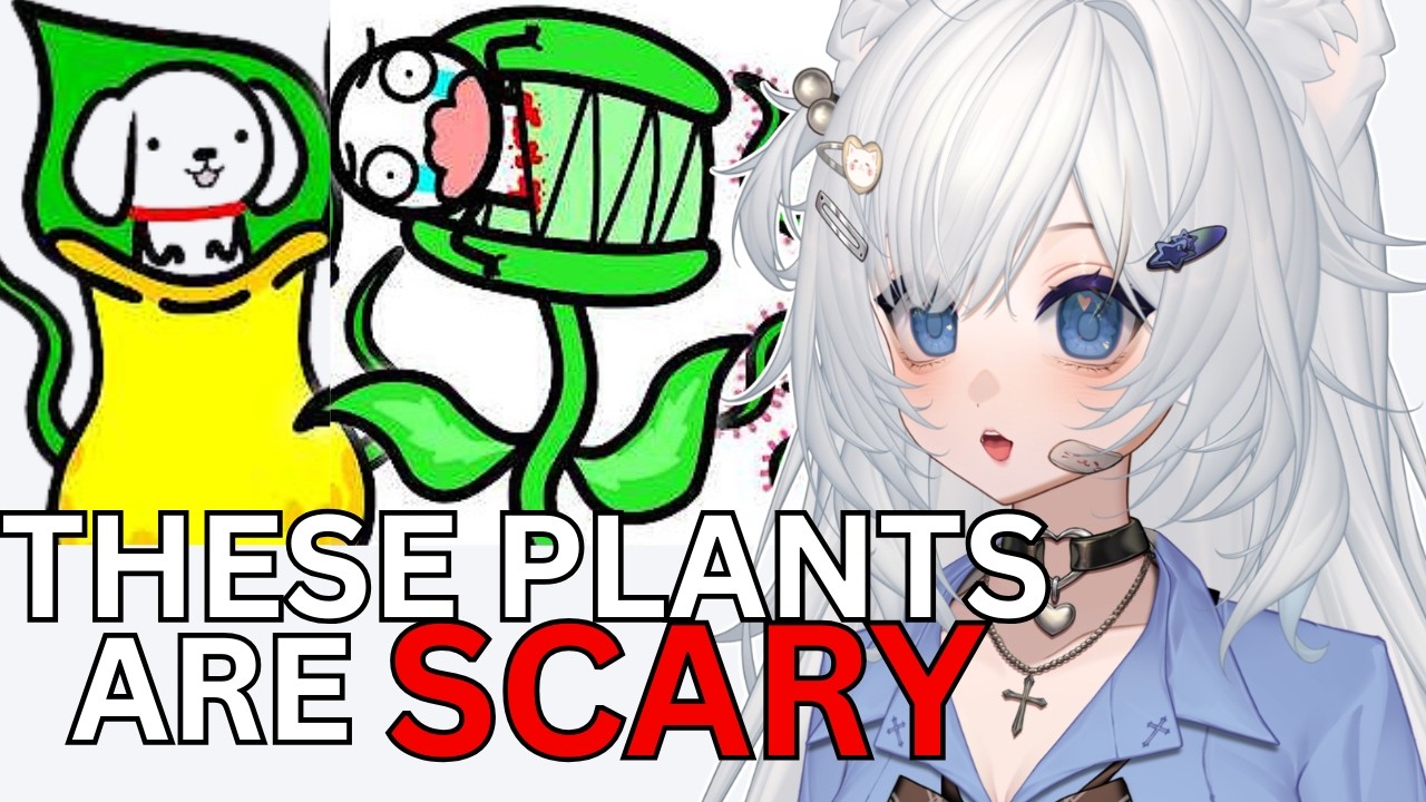 This VTuber Experiences CARNIVOROUS PLANTS!? | DUMB DOGGO REACT