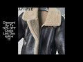AYUNSUE Leather Fur Coat Men Original Sheepskin Fur All-in-one Outwear Men's Clothes Thick Winter Ca