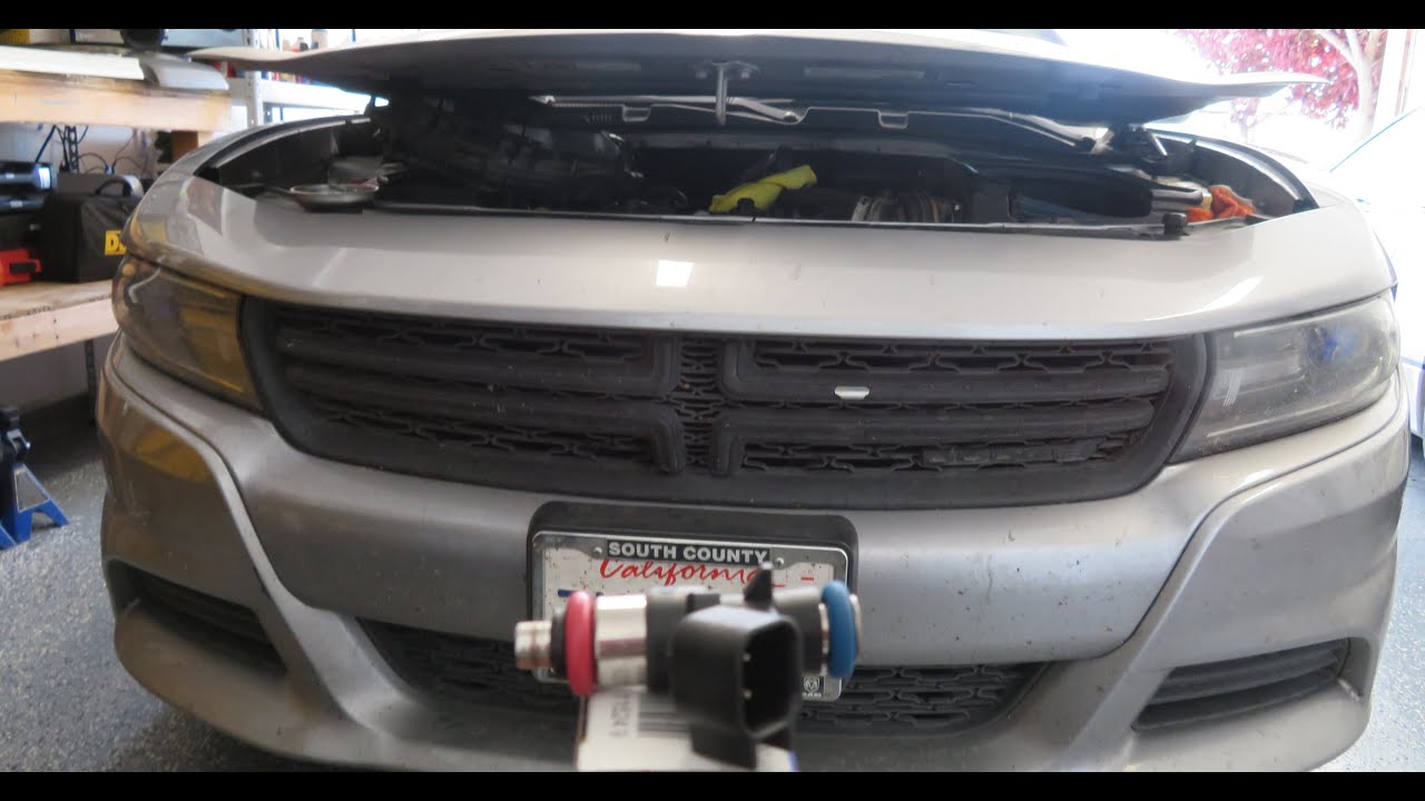 Dodge Charger 3.6L V6 Fuel Injector Replacement YouTube