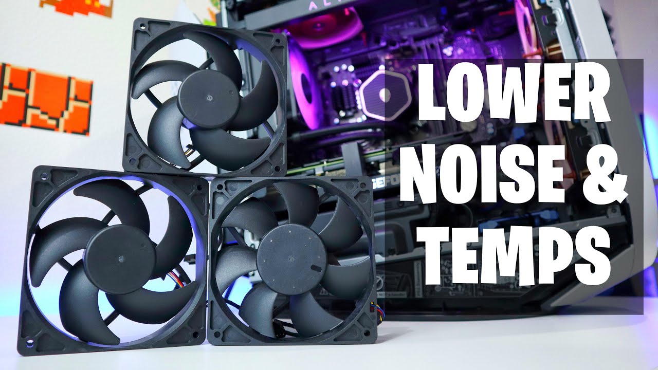 Alienware Aurora R13 Fan Upgrade Lower Noise and Temps YouTube