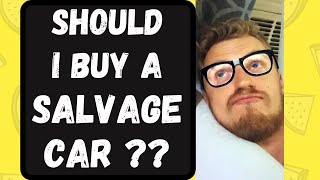 What is a salvage car? Should I buy one or stay away? Good and bad cars at insurance auctions