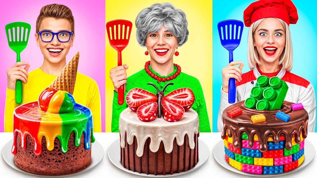 subscribe for ratata boom: https: channel ucvr88a4xc... Tantangan Memasak Aku vs Nenek! Tantangan Lucu Menghias Kue oleh RATATA ...