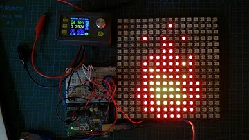 Сохранение картинок для светодиодной матрицы в EEPROM. Запись и чтение массивов из внешней EEPROM