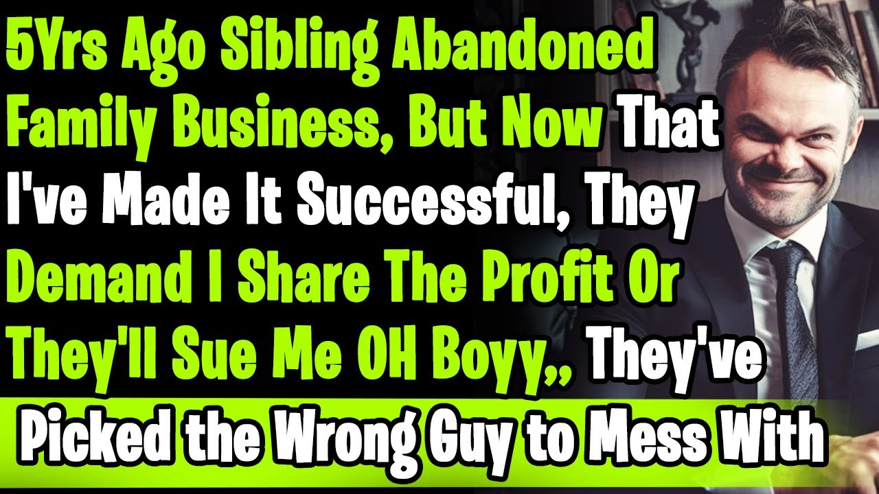 5 Yrs Ago Siblings Abandoned Family Business Claiming It 