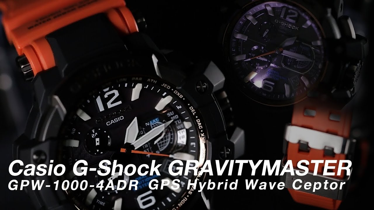 Casio G-Shock GPS Hybrid Wave Ceptor GPW-1000-4ADR