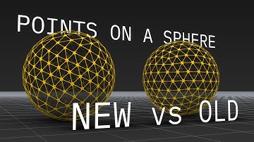 New method for equally spaced points on a sphere COMPARISON | NERD TALK